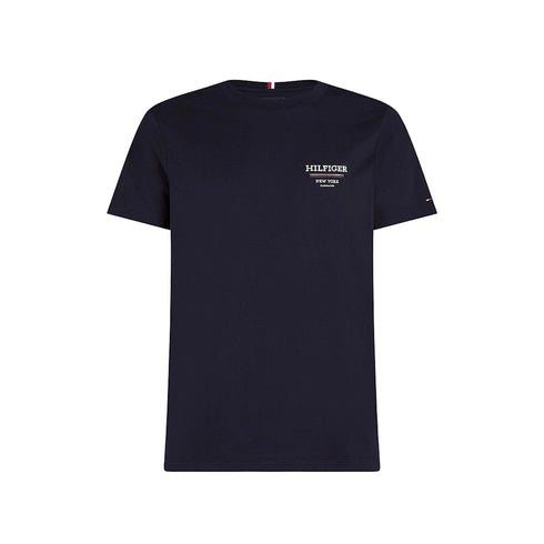 Tommy Hilfiger T-shirt T-shirt Uomo Global Stripe Blu - Francavilla Moda